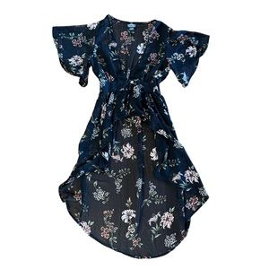 Angie floral three button shirt 💐